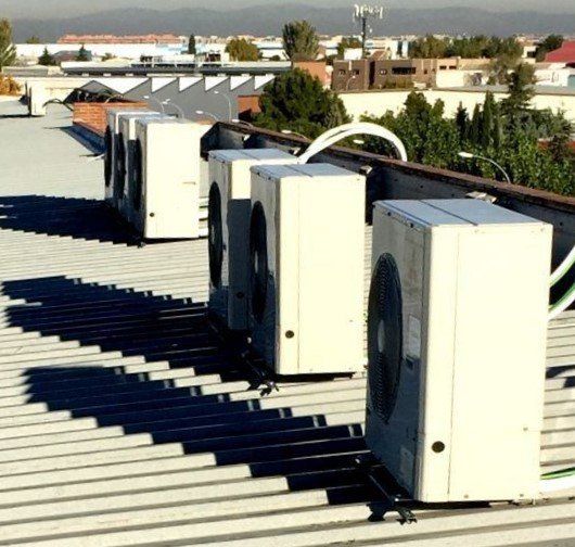 Instalación climatización industrial en Madrid