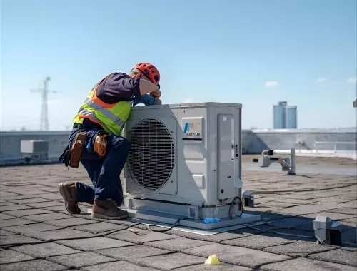 Rooftop aire acondicionado en Madrid