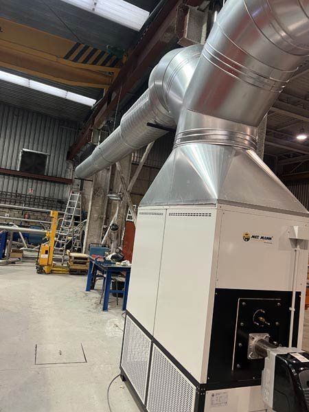 Generadores de aire caliente en Castilla y León