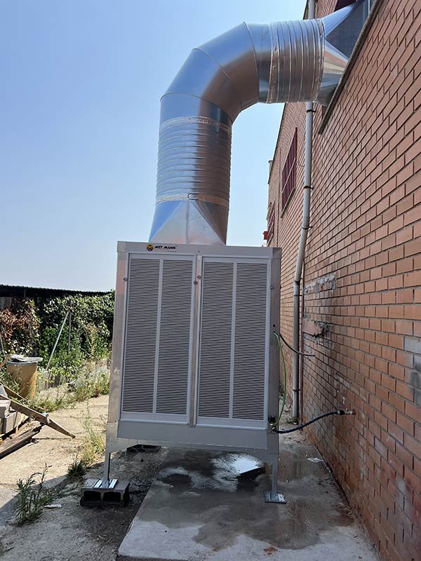 Sistemas de climatización evaporativa en Madrid