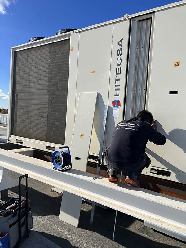 Mantenimiento preventivo de todo tipo de sistemas de climatización