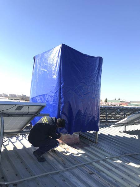 Sistemas de climatización evaporativa en Castilla-La Mancha